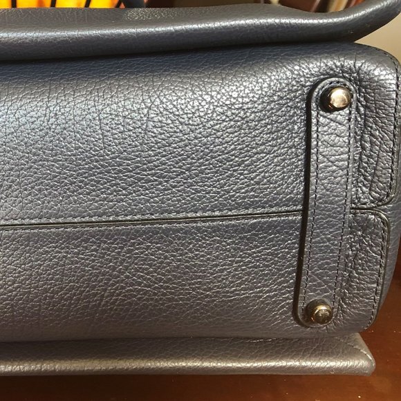 Coach Drew Satchel With Snakeskin Detail NWOT - Picture 8 of 8